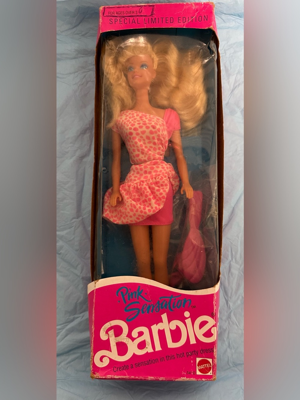 Vintage 1996 Barbie Pink Sensation Special Limited Edition Doll